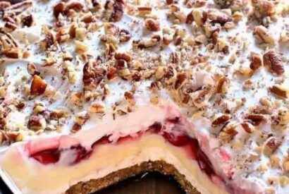 Thumbnail for Cherry Cheesecake Lush Dessert