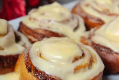 Thumbnail for Cinnamon Rolls with Cream Cheese Frosting