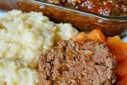 Thumbnail for Meatloaf With A Tomato Beef Sauce