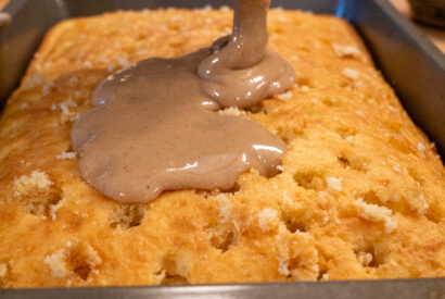 Thumbnail for Cinnamon Roll Poke Cake