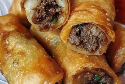 Thumbnail for Cheesesteak-Style Egg Rolls