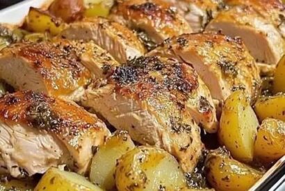 Thumbnail for Oven-Baked Chicken Thighs with Potatoes