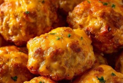 Thumbnail for Rotel Cream Cheese Sausage Balls
