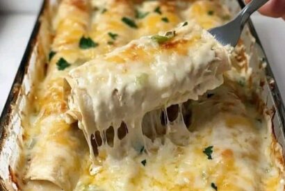Thumbnail for White Chicken Enchiladas