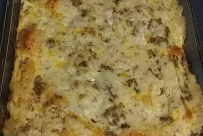 Thumbnail for Creamed Chicken and Biscuits Casserole