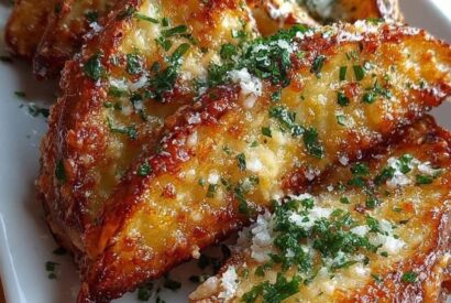 Thumbnail for Crispy Garlic Parmesan Potato Wedges