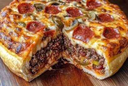 Thumbnail for Homemade Chicago-Style Deep Dish Pizza