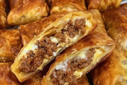 Thumbnail for Philly cheesesteak egg rolls