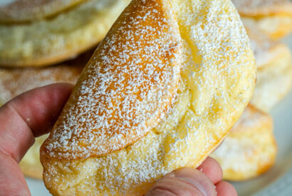 Thumbnail for Sochniki (Sweet Cheese Cookies) – Soft, Fluffy & Filled With Sweet Cheese